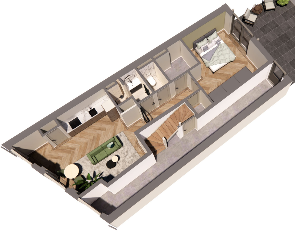 Achterom 76C, Hoorn foto 3