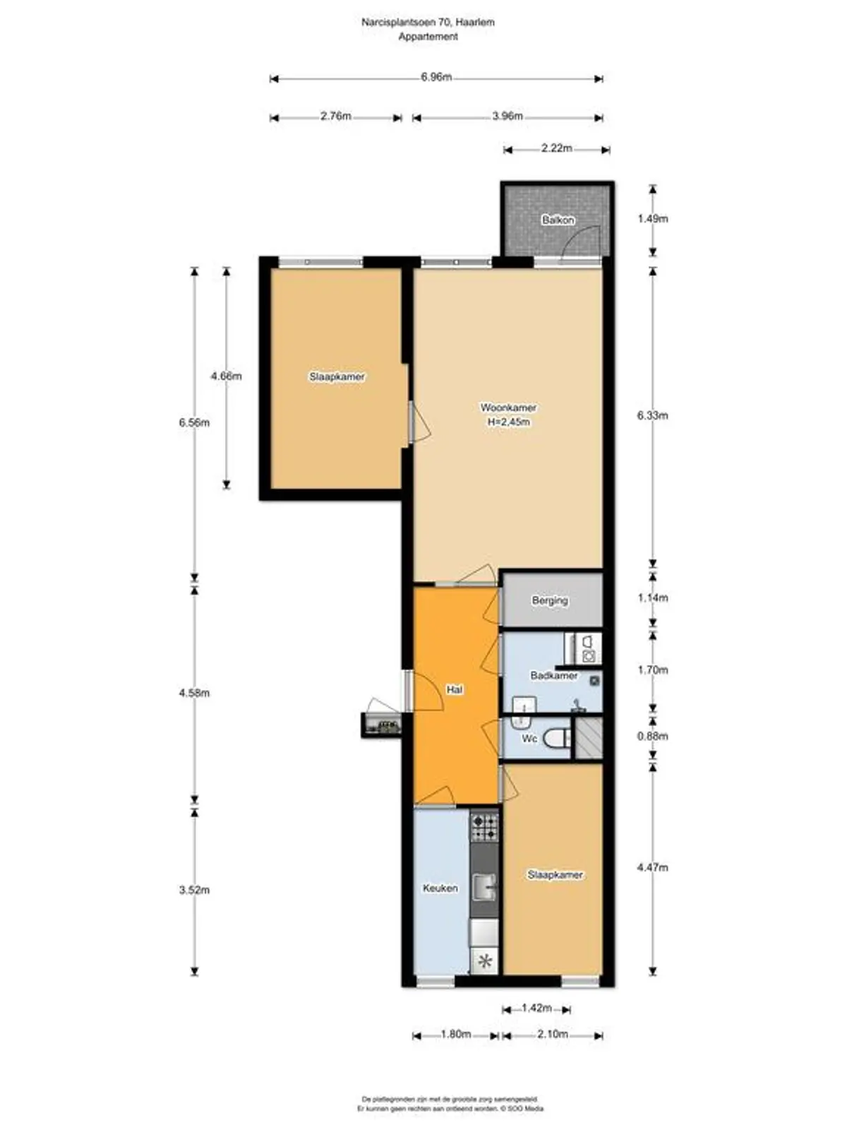 Narcisplantsoen 70, Haarlem