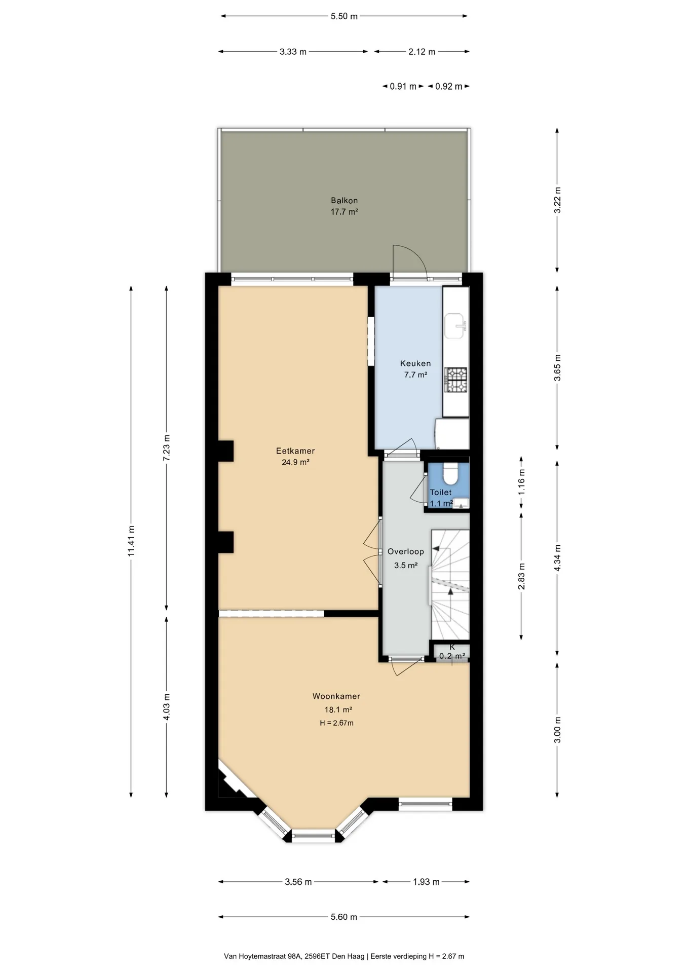 Van Hoytemastraat 98-A, Den Haag The Hague